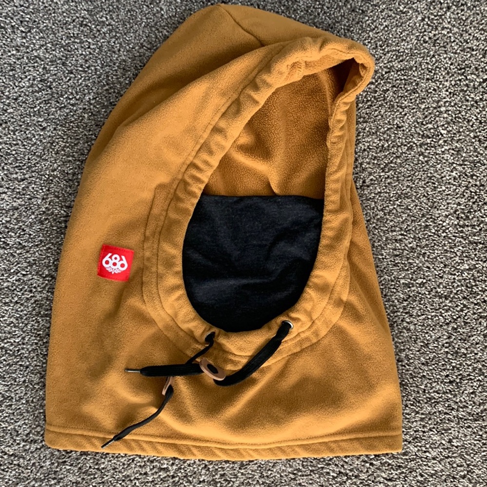 Mens women’s 686 fleece helmet cover hood